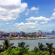 The skyline of Habana, Cuba.